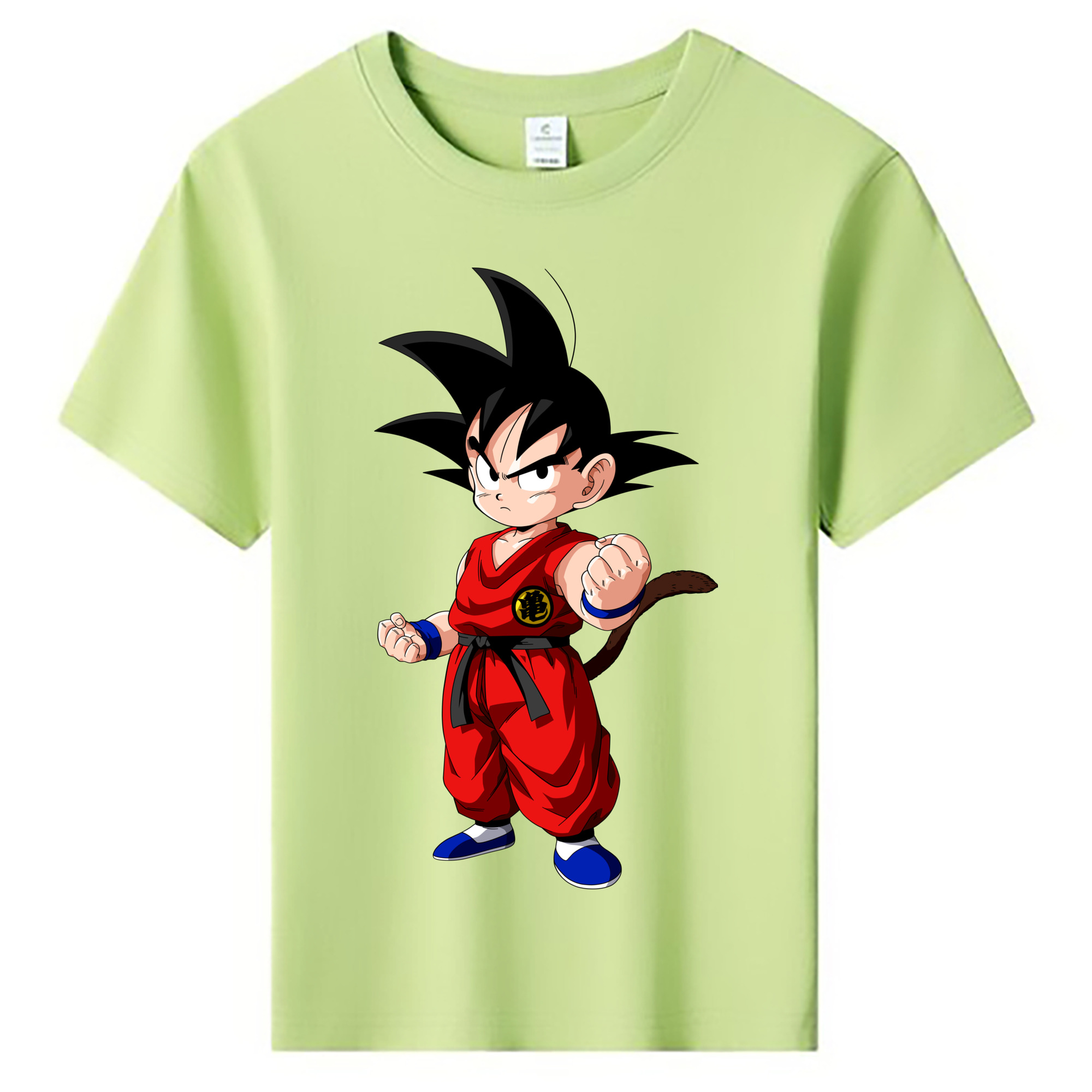 （画像用） ドラゴンボール 孫悟空（そん ごくう）Son Goku カカロット DRAGON BALL Kakarotto 綿100％キッズTシャツ（フロントプリント）